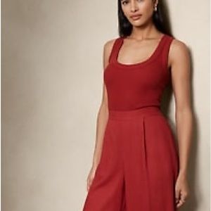 Banana Republic Ribbed Scoop Neck Tank